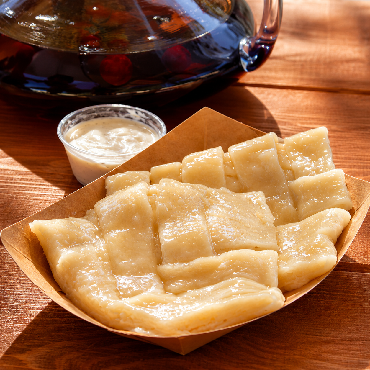 Kvarebi with Megrelian sauce